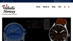 What Valhallaofnorway.no website looked like in 2018 (5 years ago)