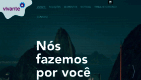 What Vivante.com.br website looked like in 2018 (5 years ago)