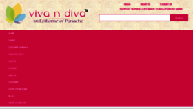 What Vivandiva.com website looked like in 2018 (5 years ago)