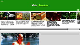 What Viatasisanatate.com website looked like in 2018 (5 years ago)