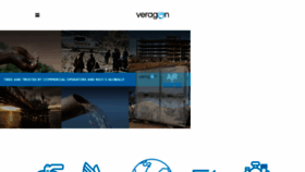 What Veragon.com website looked like in 2018 (5 years ago)