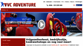 What Vvc-adventure.nl website looked like in 2018 (5 years ago)