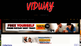 What Vidway.com website looked like in 2018 (5 years ago)