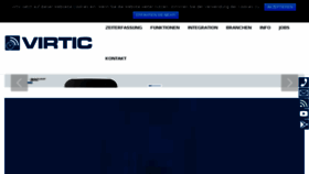 What Virtic.com website looked like in 2018 (5 years ago)