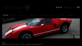 What V8archie.com website looked like in 2018 (5 years ago)