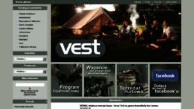 What Vest.pl website looked like in 2018 (5 years ago)