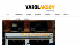 What Varol.us website looked like in 2018 (5 years ago)