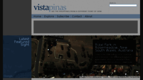 What Vistapinas.com website looked like in 2018 (5 years ago)
