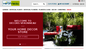 What Veronneau.com website looked like in 2018 (5 years ago)