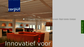 What Vandencorput.nl website looked like in 2018 (5 years ago)