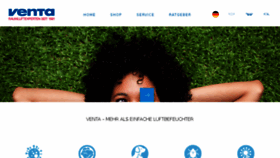 What Venta-luftwaescher.de website looked like in 2018 (5 years ago)