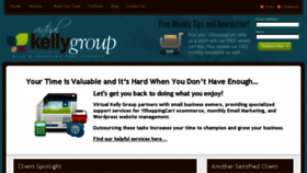 What Virtualkellygroup.com website looked like in 2018 (5 years ago)