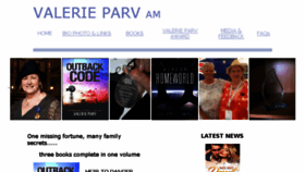 What Valerieparv.com website looked like in 2018 (5 years ago)