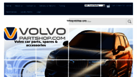 What Volvopartshop.com website looked like in 2018 (5 years ago)