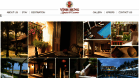 What Vinhhunghotels.com.vn website looked like in 2018 (5 years ago)
