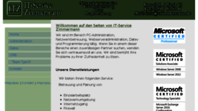 What Vzimmermann.de website looked like in 2018 (5 years ago)