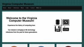 What Vacomputermuseum.org website looked like in 2018 (5 years ago)