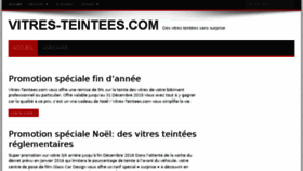 What Vitres-teintees.net website looked like in 2018 (5 years ago)