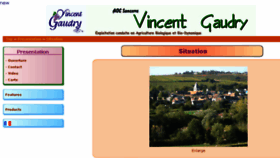 What Vincent-gaudry.com website looked like in 2018 (5 years ago)