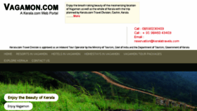 What Vagamon.com website looked like in 2018 (5 years ago)