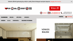 What Voke3.com website looked like in 2018 (5 years ago)