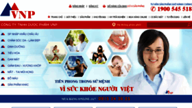 What Vnp.com.vn website looked like in 2018 (5 years ago)