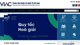 What Viac.org.vn website looked like in 2018 (5 years ago)