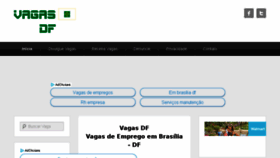 What Vagasdf.com.br website looked like in 2018 (5 years ago)