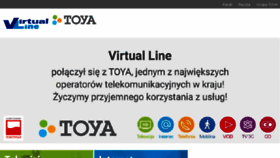 What Vline.pl website looked like in 2018 (5 years ago)