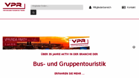 What Vpr.de website looked like in 2018 (5 years ago)