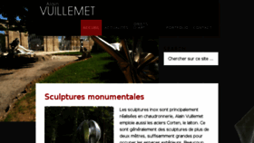 What Vuillemet.com website looked like in 2018 (5 years ago)