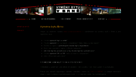 What Vymena-bytu-brno.cz website looked like in 2018 (5 years ago)