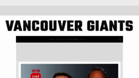 What Vancouvergiants.com website looked like in 2018 (5 years ago)