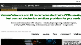 What Ventureoutsource.com website looked like in 2018 (5 years ago)