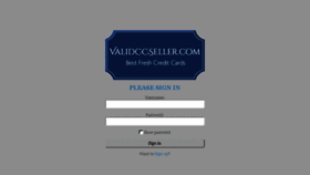 What Validccseller.com website looked like in 2018 (5 years ago)