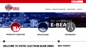 What Vistec-semi.com website looked like in 2018 (5 years ago)