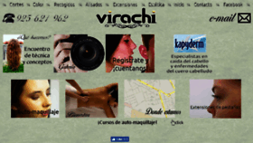 What Virachi.es website looked like in 2018 (5 years ago)