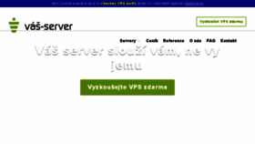 What Vas-server.cz website looked like in 2018 (5 years ago)