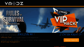 What Vmodz.net website looked like in 2018 (5 years ago)