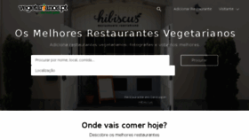 What Vegetarianos.pt website looked like in 2018 (5 years ago)