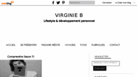 What Virginiebichet.org website looked like in 2018 (5 years ago)