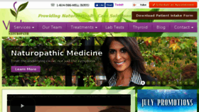 What Vitaliahealthcare.ca website looked like in 2018 (5 years ago)