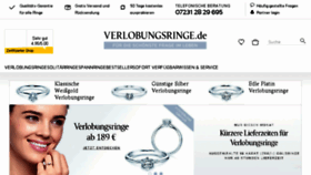 What Verlobungsringe.de website looked like in 2018 (5 years ago)