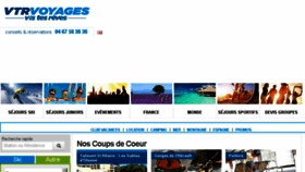 What Vtr-voyages.fr website looked like in 2018 (5 years ago)
