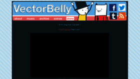 What Vectorbelly.com website looked like in 2018 (5 years ago)