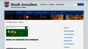 What Vg-arendsee-kalbe.de website looked like in 2018 (5 years ago)