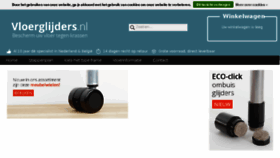 What Vloerglijders.nl website looked like in 2018 (6 years ago)