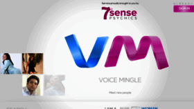 What Voicemingle.com website looked like in 2018 (5 years ago)