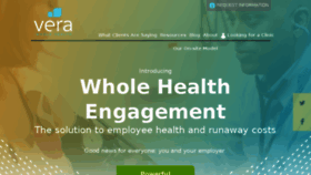 What Verawholehealth.com website looked like in 2018 (5 years ago)