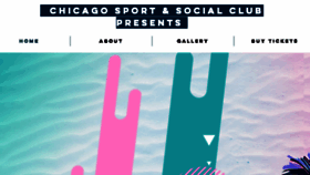 What Volleywoodchicago.com website looked like in 2018 (5 years ago)